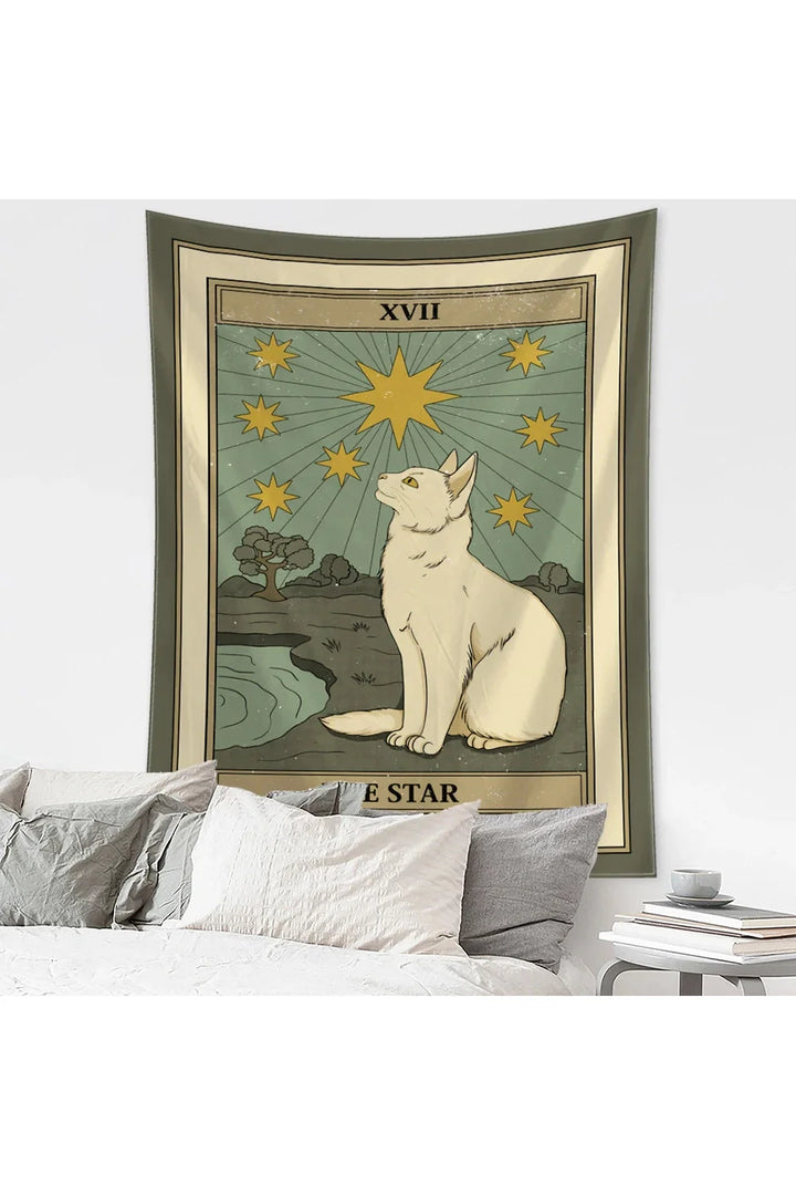 Lisslune | Cat Witchcraft Tapestry