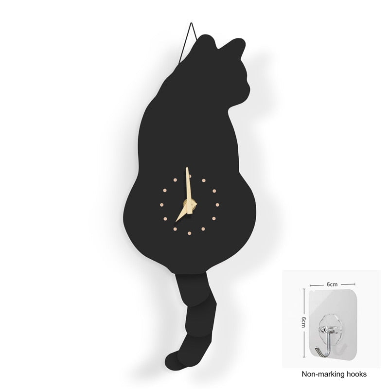Lisslune | Creative Cat Wall Clock