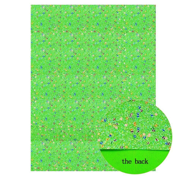 Lisslune | Glamorous Glitter Synthetic Leather Sheets for Creative Crafting Adventures!