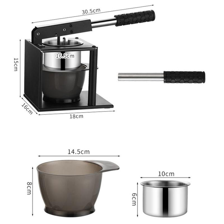 Lisslune | Fresh Squeeze Stainless Steel Manual Juicer