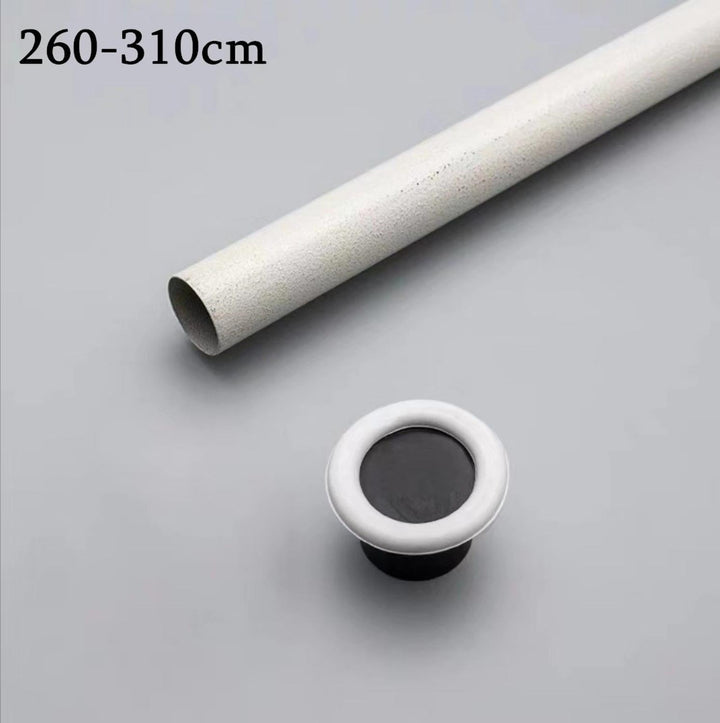 Lisslune | Punch-Free Adjustable Curtain Hanging Rod