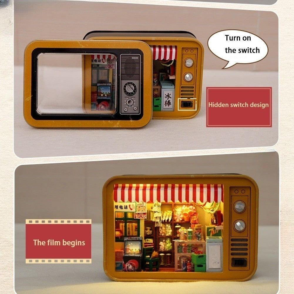 Lisslune | Mini Mansion Wooden Furnished Doll House