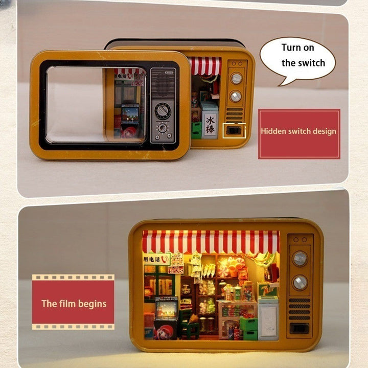 Lisslune | Mini Mansion Wooden Furnished Doll House