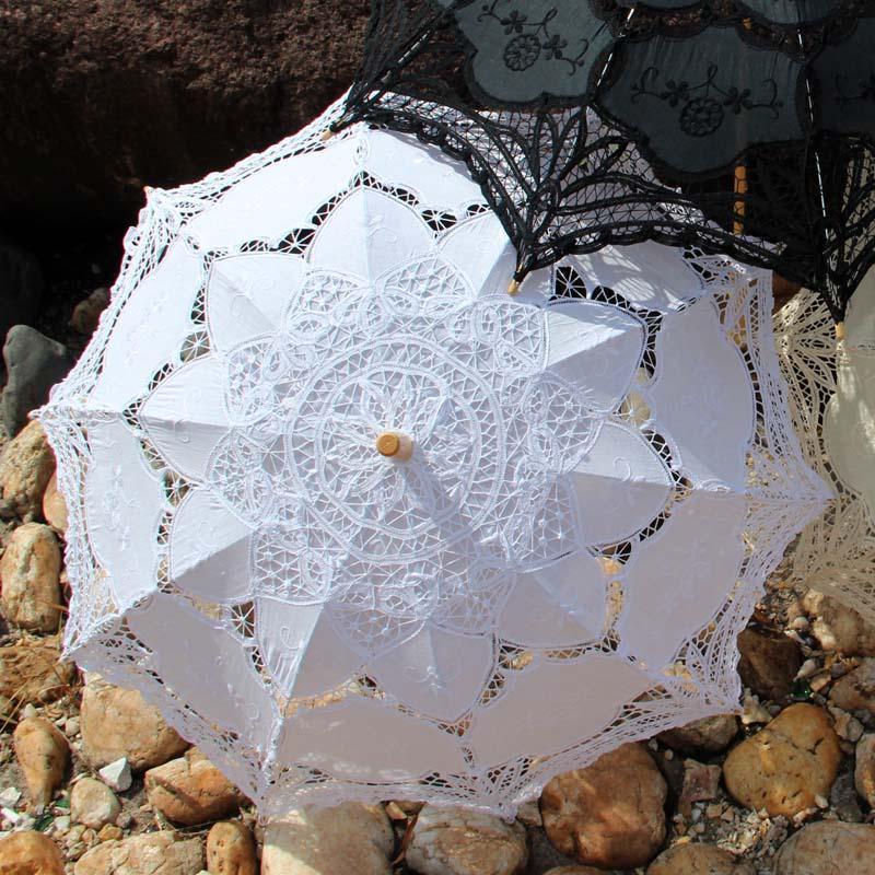 Lisslune | Chic Victorian Lace Sunshade: Timeless Elegance for Events and Photography