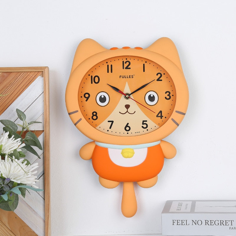 Lisslune | Cute Midnight Owl Wall Clock