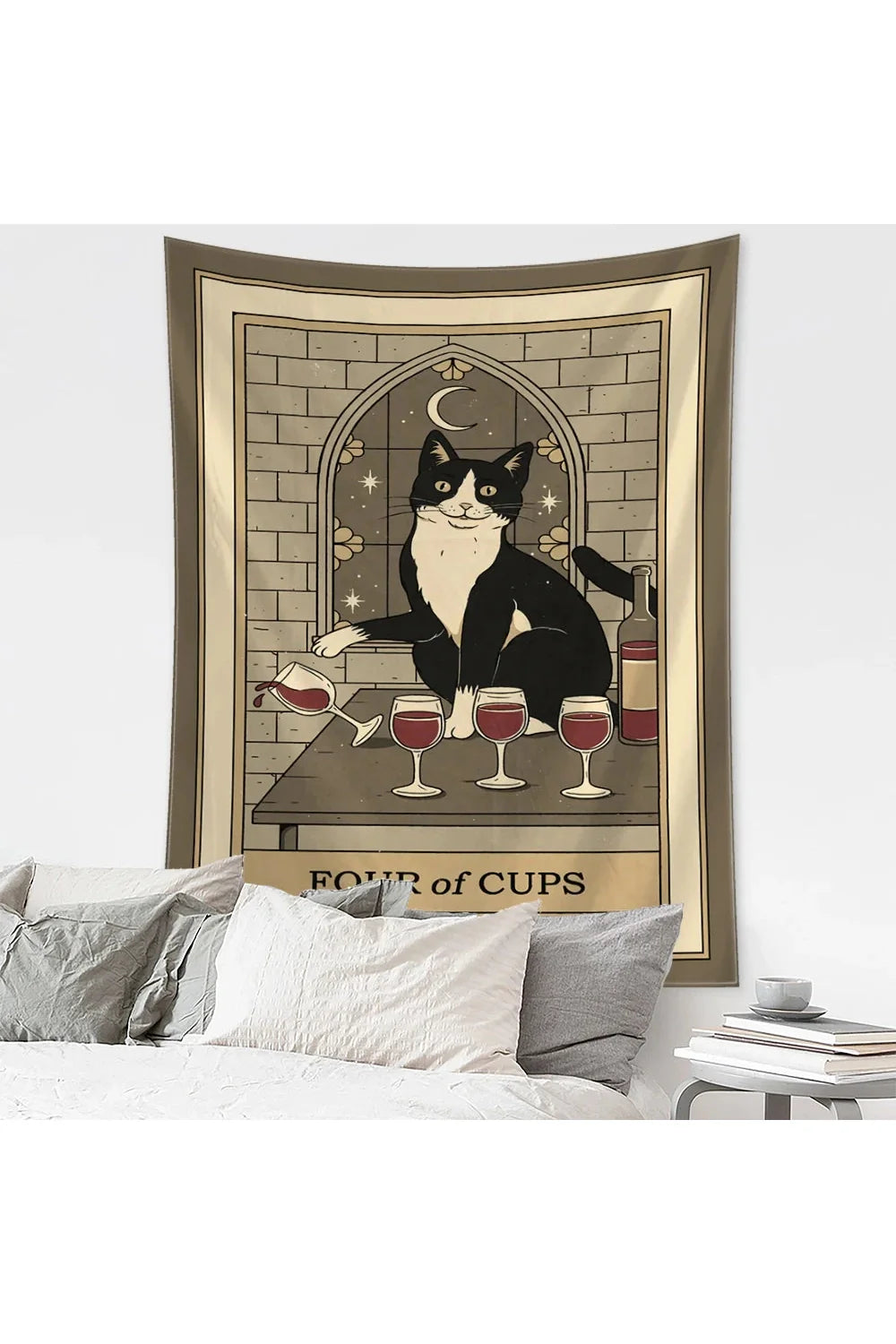 Lisslune | Cat Witchcraft Tapestry