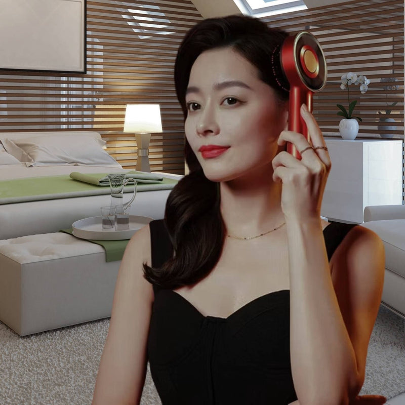 Lisslune | HeadSpa - Electric scalp massage brush with LED light therapy
