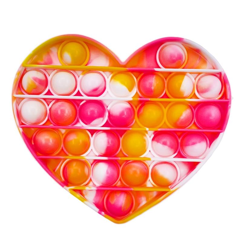 Lisslune | Plop It Rainbow Pop Up Fidget Game Finger Game