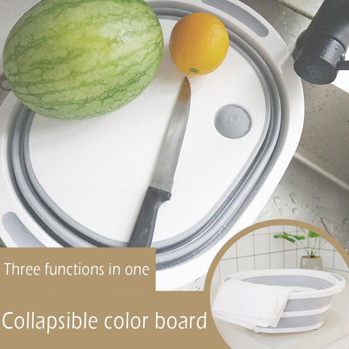 Lisslune | 2-in-1 Wash Box with Outlet & Cutting Board