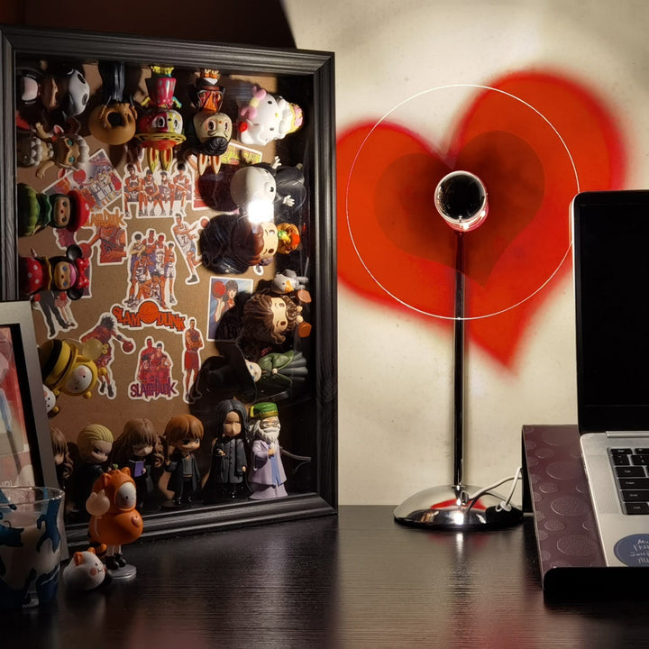 Lisslune | LoveGlow – Elegant Table Lamp with Rechargeable LED