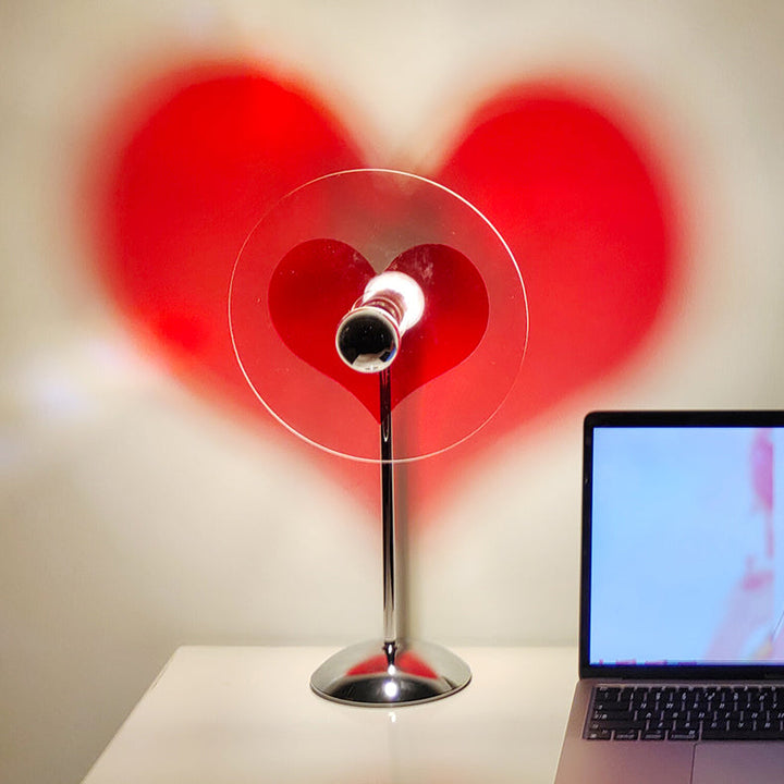 Lisslune | LoveGlow – Elegant Table Lamp with Rechargeable LED
