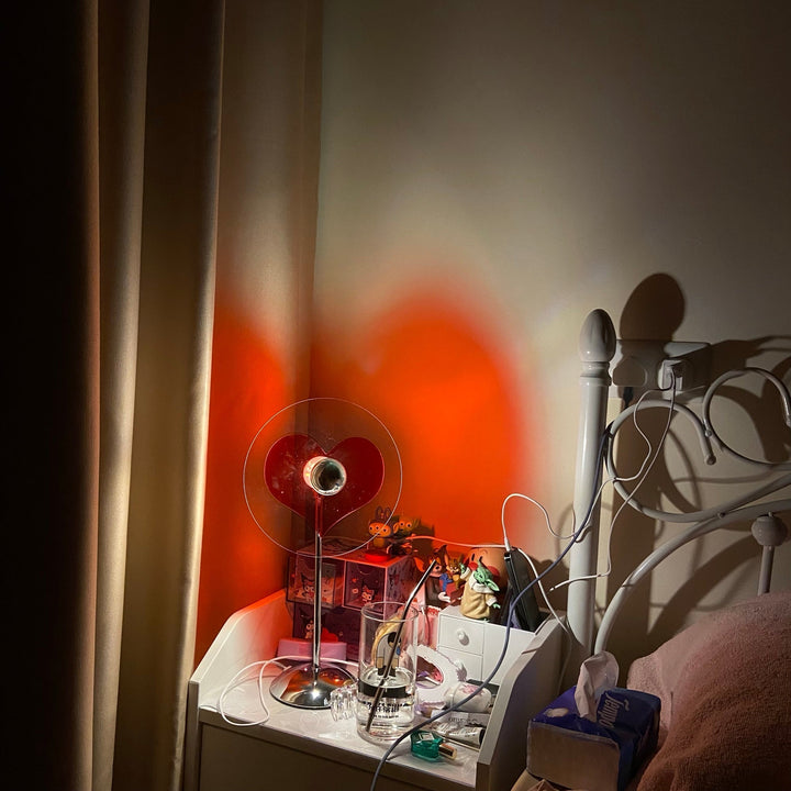 Lisslune | LoveGlow – Elegant Table Lamp with Rechargeable LED