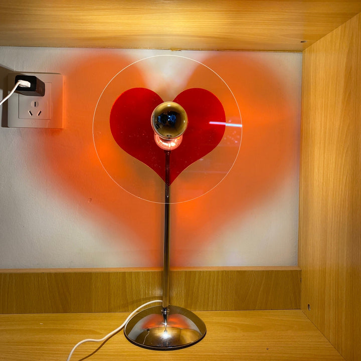 Lisslune | LoveGlow – Elegant Table Lamp with Rechargeable LED