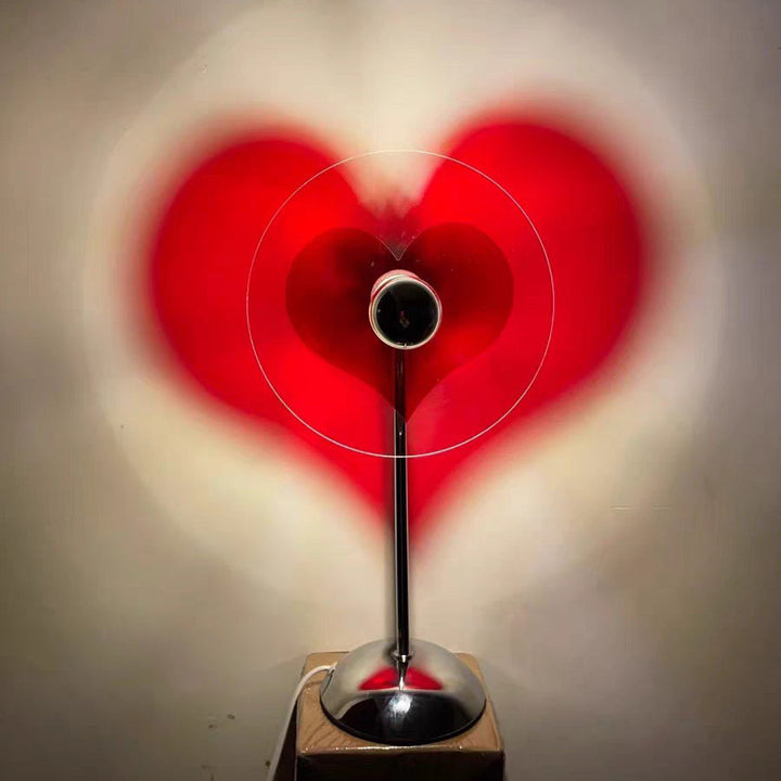 Lisslune | LoveGlow – Elegant Table Lamp with Rechargeable LED