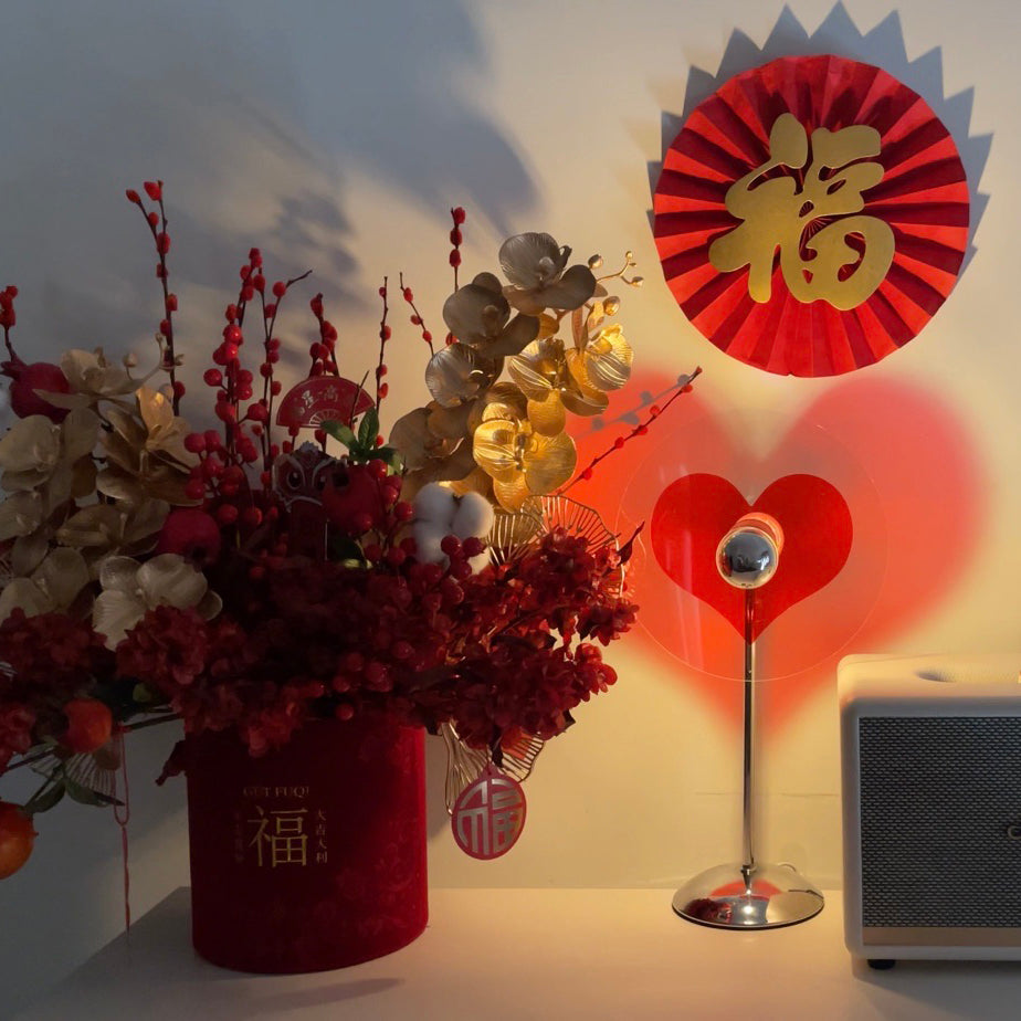 Lisslune | LoveGlow – Elegant Table Lamp with Rechargeable LED