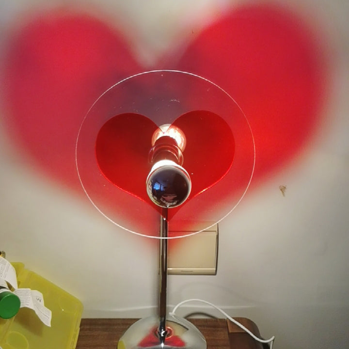 Lisslune | LoveGlow – Elegant Table Lamp with Rechargeable LED