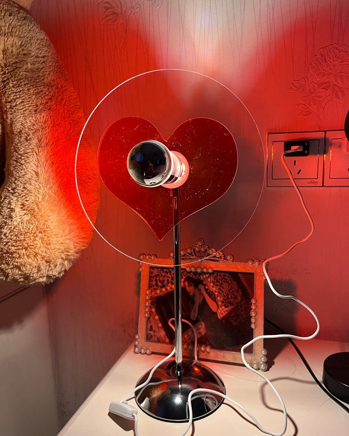 Lisslune | LoveGlow – Elegant Table Lamp with Rechargeable LED