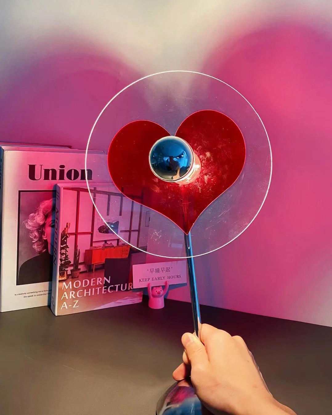 Lisslune | LoveGlow – Elegant Table Lamp with Rechargeable LED
