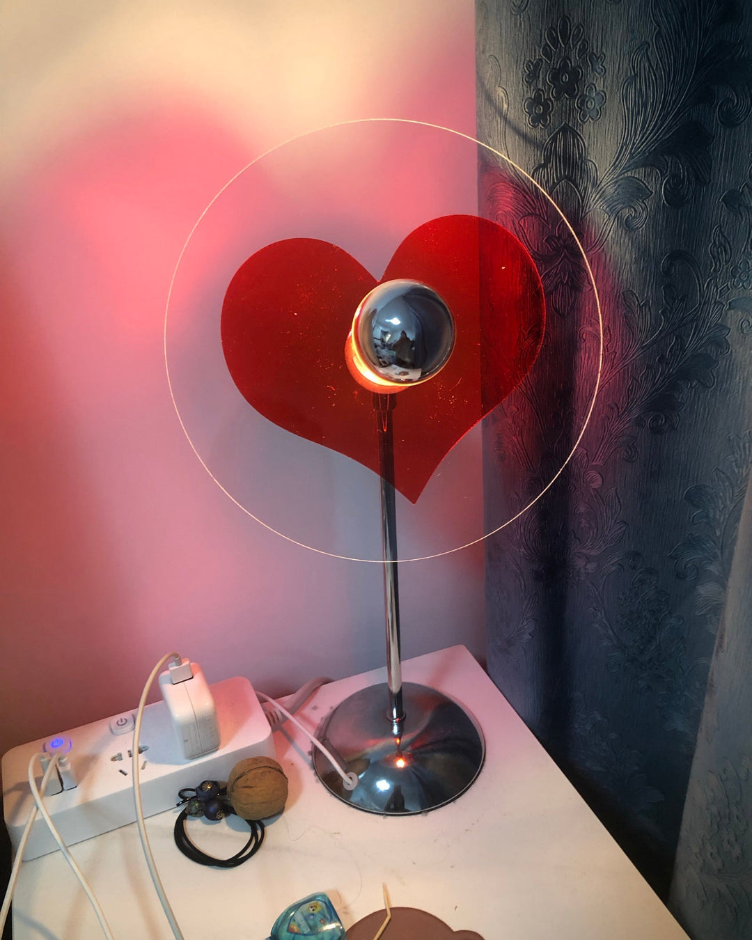 Lisslune | LoveGlow – Elegant Table Lamp with Rechargeable LED