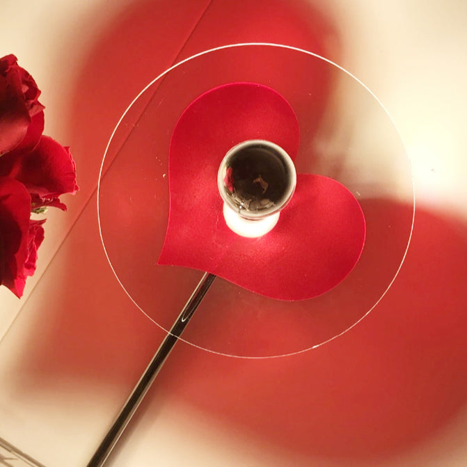 Lisslune | LoveGlow – Elegant Table Lamp with Rechargeable LED