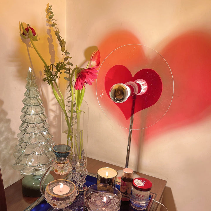 Lisslune | LoveGlow – Elegant Table Lamp with Rechargeable LED