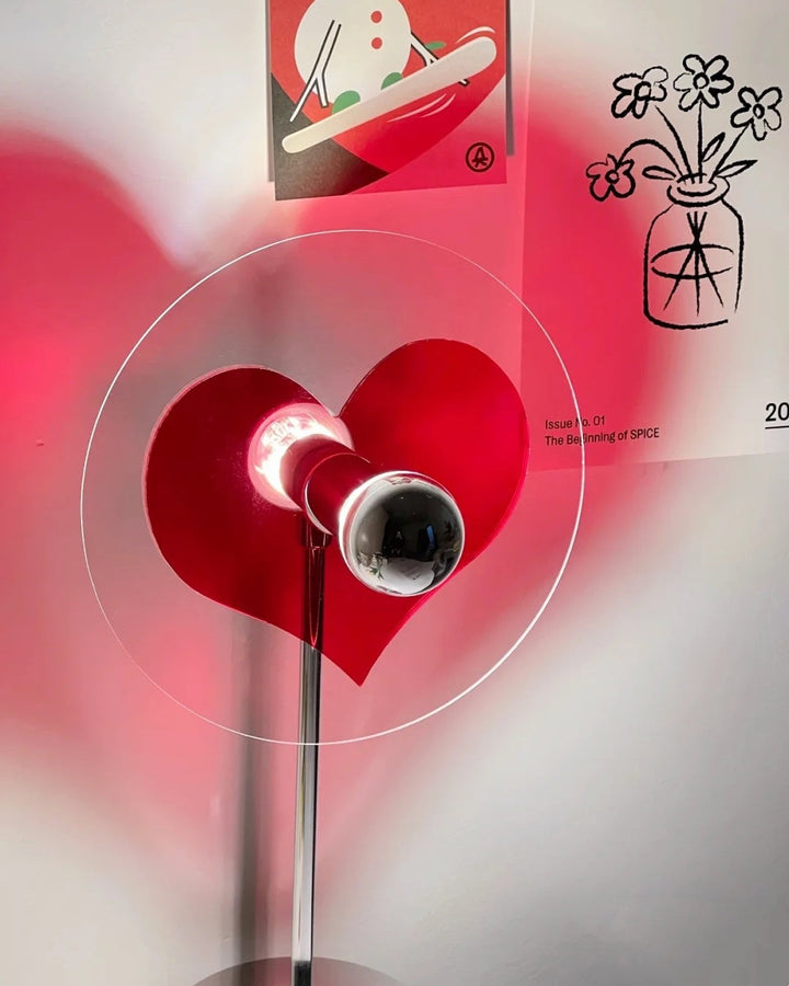 Lisslune | LoveGlow – Elegant Table Lamp with Rechargeable LED