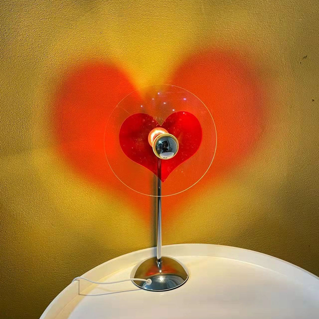 Lisslune | LoveGlow – Elegant Table Lamp with Rechargeable LED