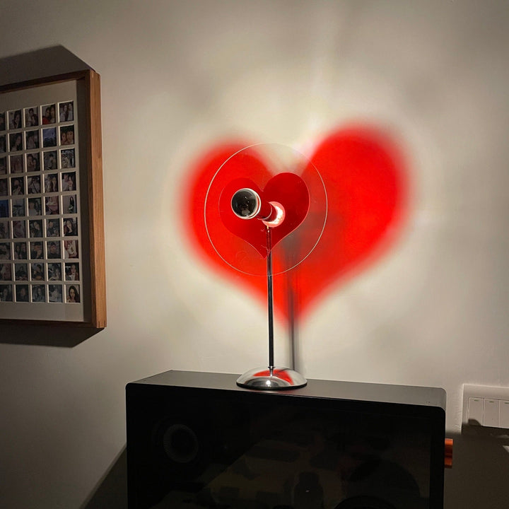 Lisslune | LoveGlow – Elegant Table Lamp with Rechargeable LED