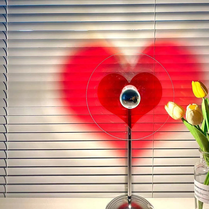 Lisslune | LoveGlow – Elegant Table Lamp with Rechargeable LED