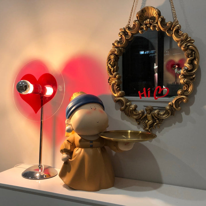 Lisslune | LoveGlow – Elegant Table Lamp with Rechargeable LED
