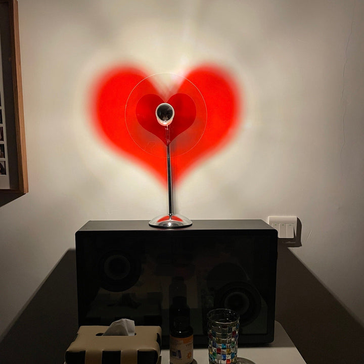 Lisslune | LoveGlow – Elegant Table Lamp with Rechargeable LED
