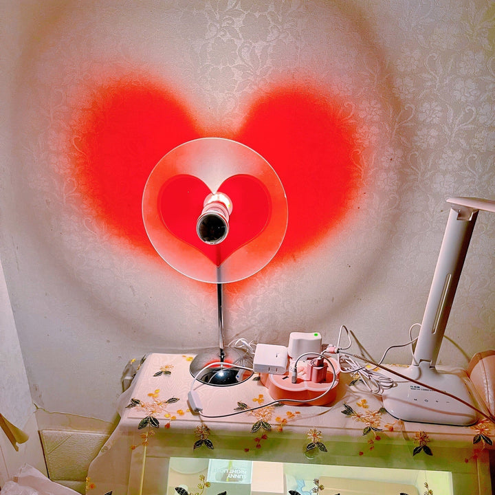 Lisslune | LoveGlow – Elegant Table Lamp with Rechargeable LED