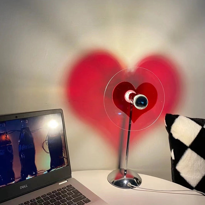 Lisslune | LoveGlow – Elegant Table Lamp with Rechargeable LED