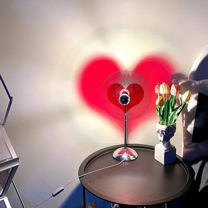 Lisslune | LoveGlow – Elegant Table Lamp with Rechargeable LED