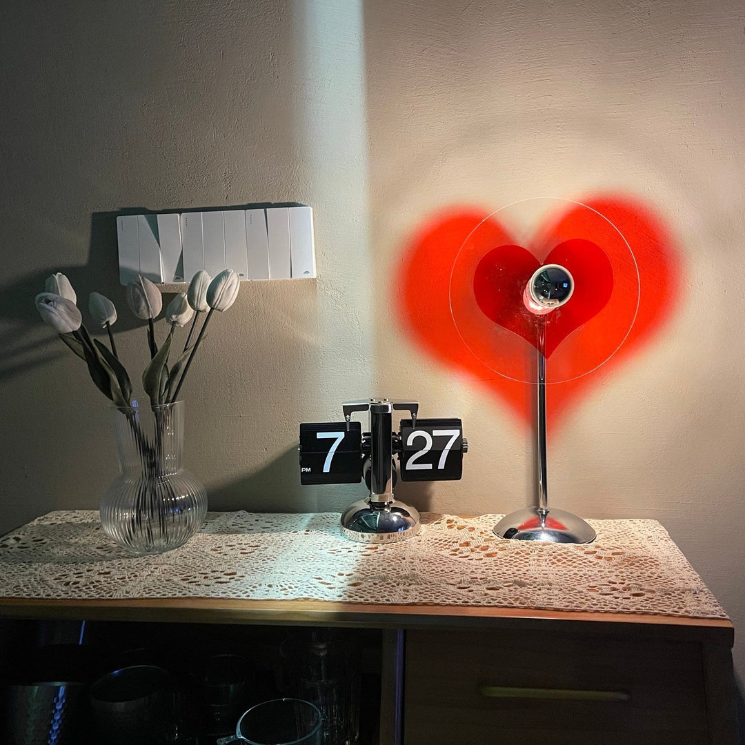 Lisslune | LoveGlow – Elegant Table Lamp with Rechargeable LED