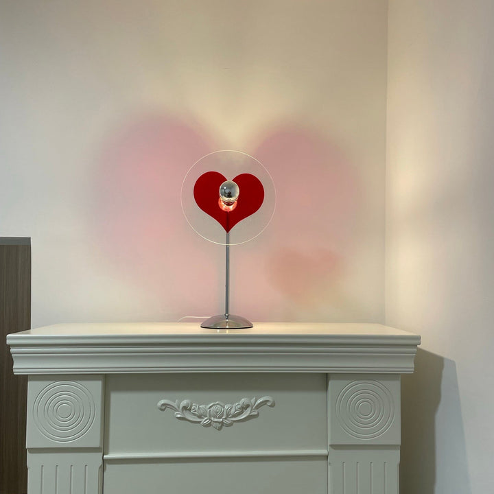Lisslune | LoveGlow – Elegant Table Lamp with Rechargeable LED