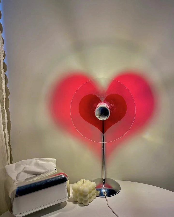 Lisslune | LoveGlow – Elegant Table Lamp with Rechargeable LED