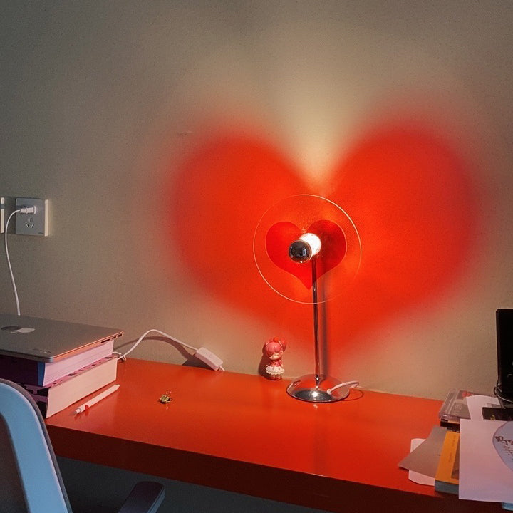 Lisslune | LoveGlow – Elegant Table Lamp with Rechargeable LED