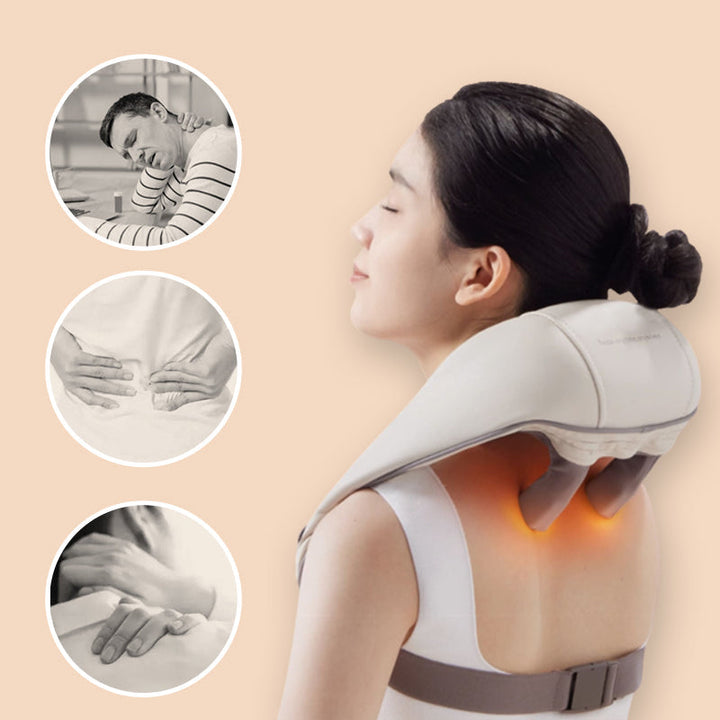 Lisslune | Heat-Bliss | Therapeutic massage device for neck and shoulder tension