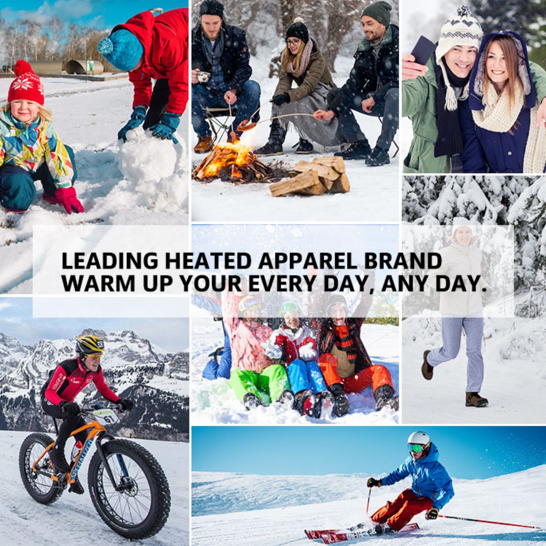 Lisslune | Heated Gilet with Battery Pack – Stylish Heated Vest for Ultimate Warmth for Men & Women