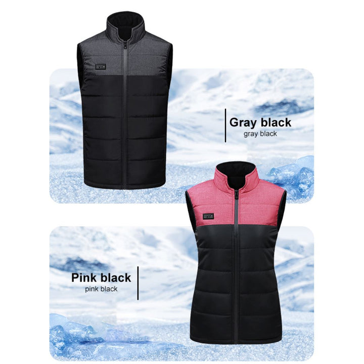 Lisslune | Heated Gilet with Battery Pack – Stylish Heated Vest for Ultimate Warmth for Men & Women