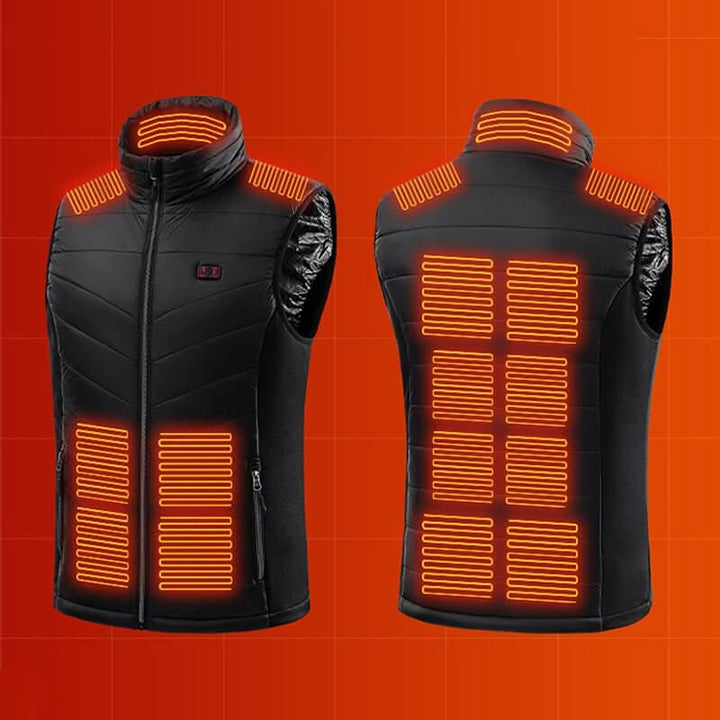 Lisslune | Heated vest with 13 heating zones for cold days