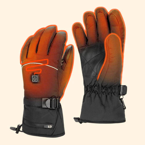 Lisslune | Heated Gloves | Water-Repellent, Touchscreen-Compatible & Ideal for Outdoor Winter Activities