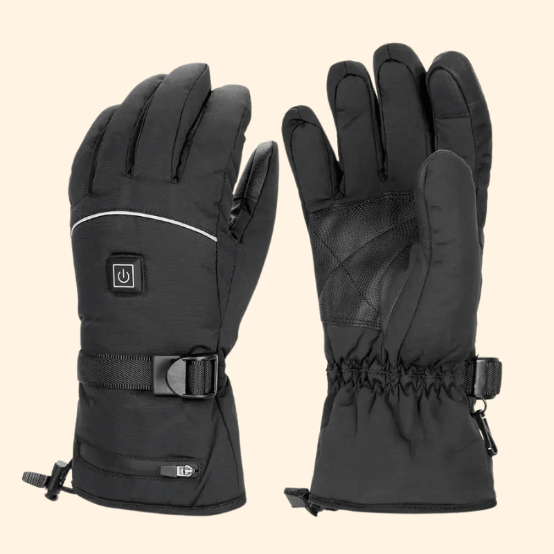 Lisslune | Heated Gloves | Water-Repellent, Touchscreen-Compatible & Ideal for Outdoor Winter Activities