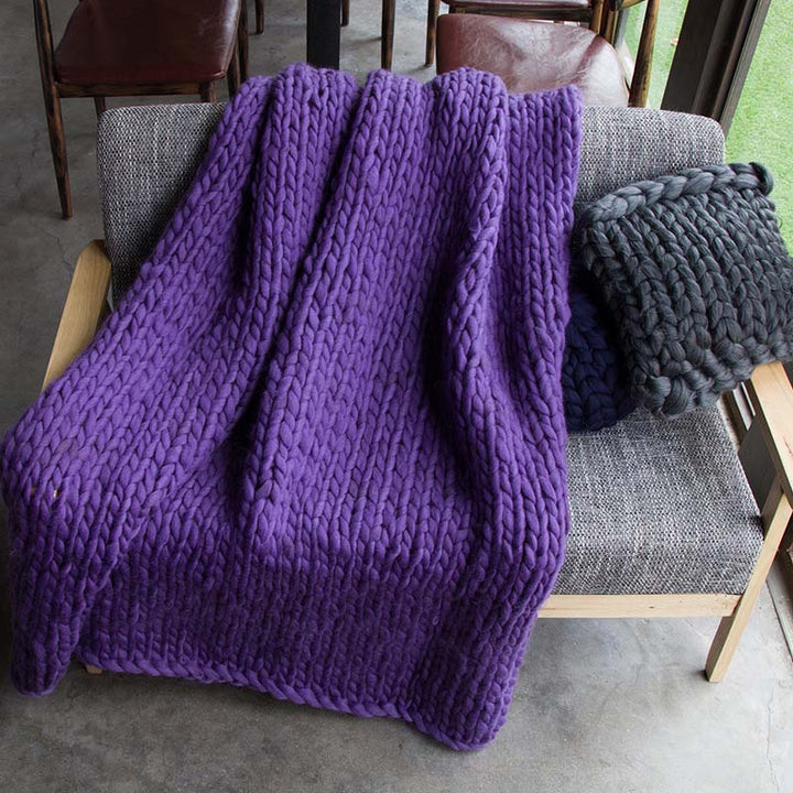 Lisslune | Heavy Knit Blanket