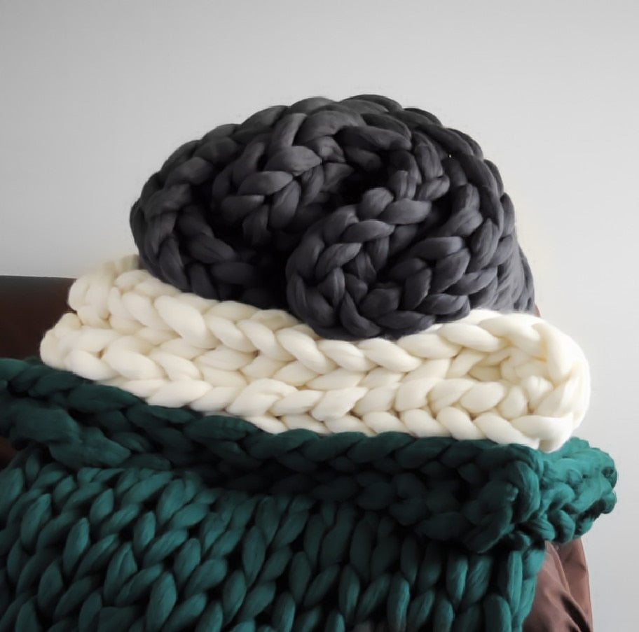 Lisslune | Heavy Knit Blanket