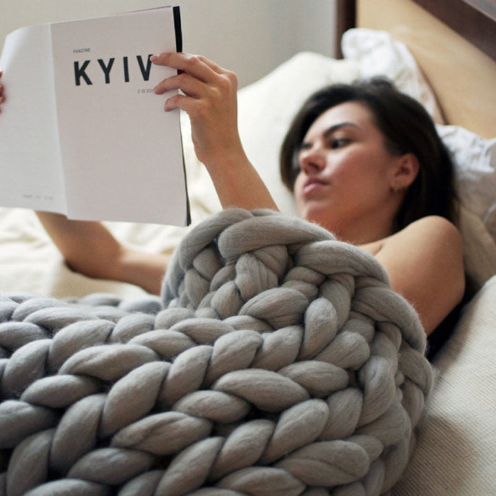 Lisslune | Heavy Knit Blanket