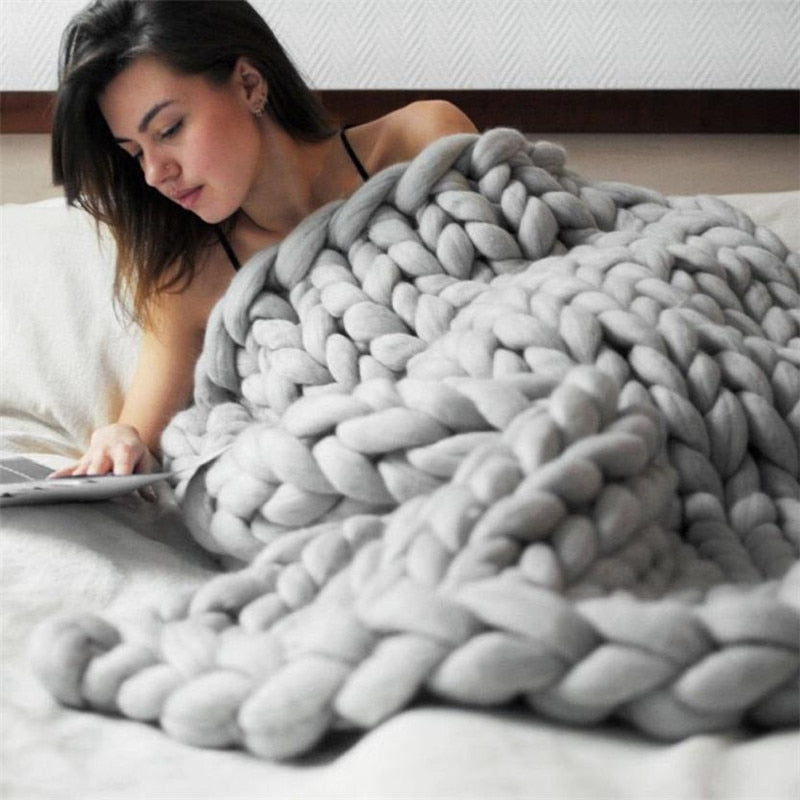 Lisslune | Heavy Knit Blanket