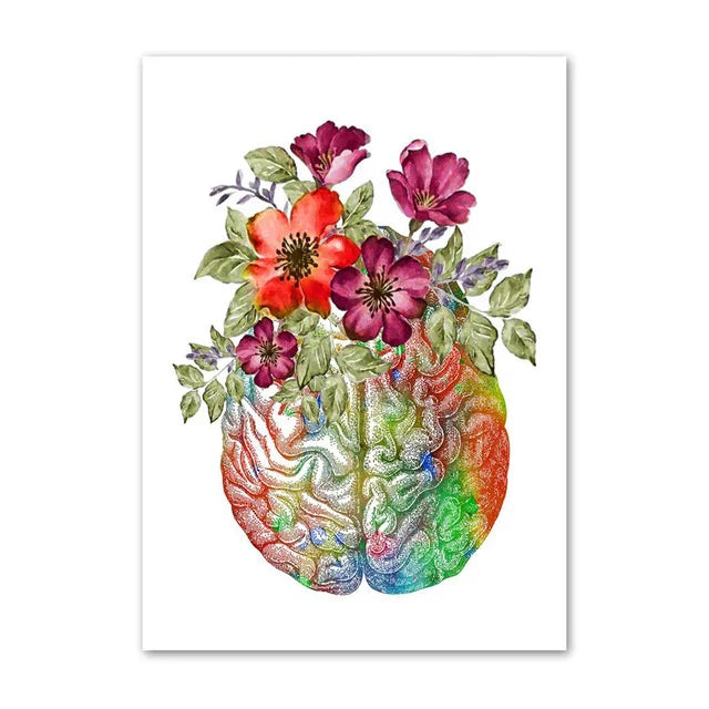 Lisslune | Flower Canvas Poster