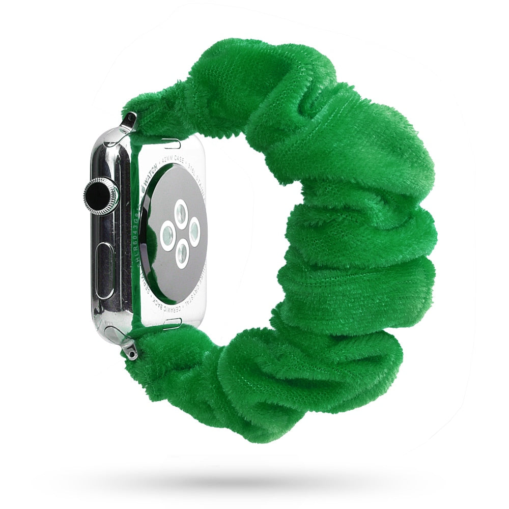 Lisslune | ELASTIC Apple Watch BAND IN HAIR TIE STYLE